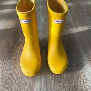 Hunter Classic Yellow Boots